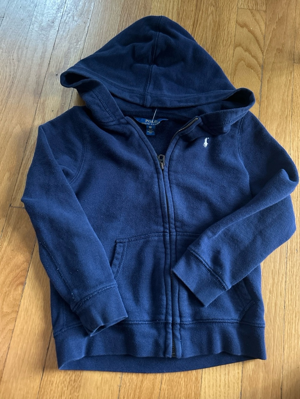 Polo by Ralph Lauren Navy Zip-Up Hoodie for Kids